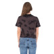 Hurley Γυναικεία κοντομάνικη μπλούζα Mock Neck Cropped Tee